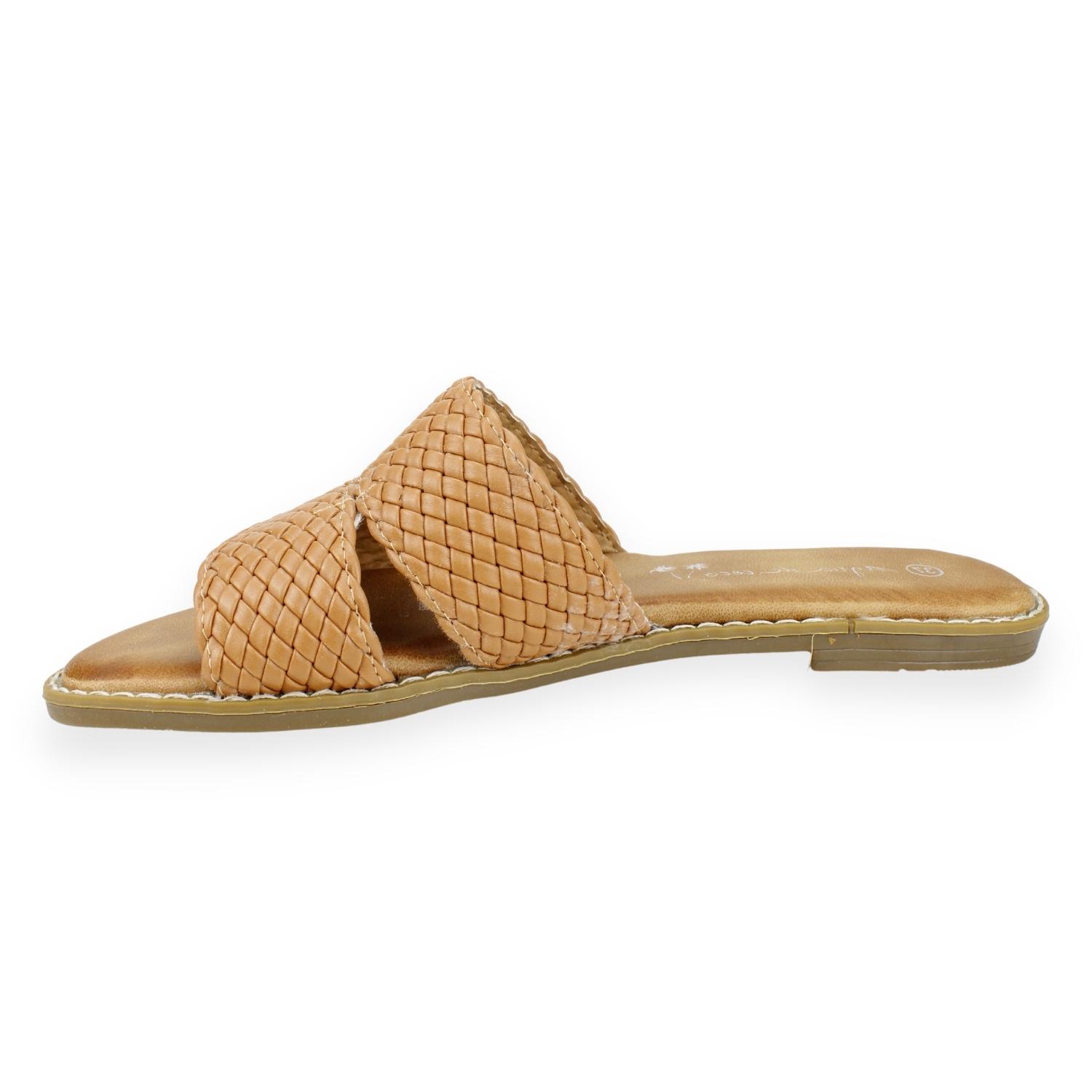 SANDALIA AGUA DE COCO LIRIO CAMEL - 3