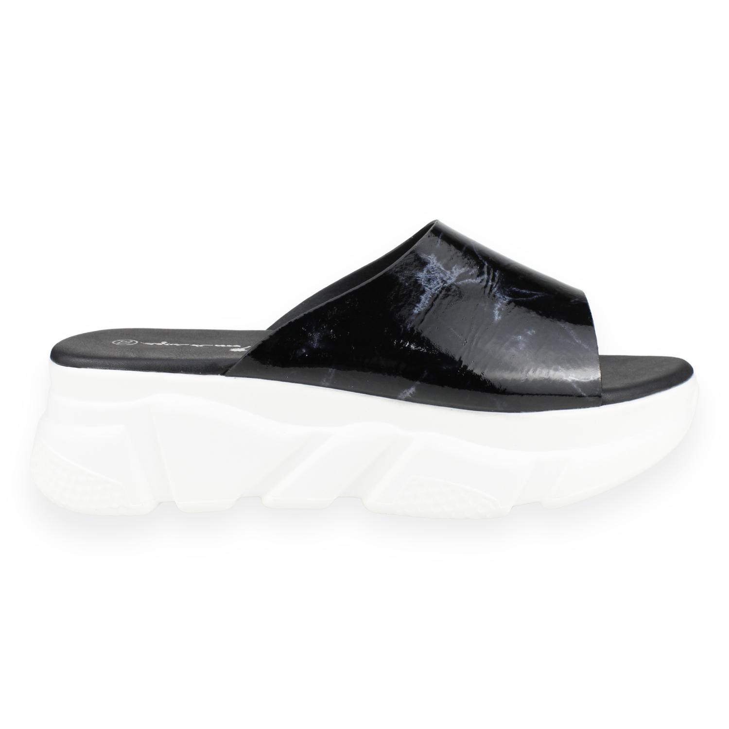 SANDALIAS MUJER AGUA DE COCO NEGRO HANGA ROA