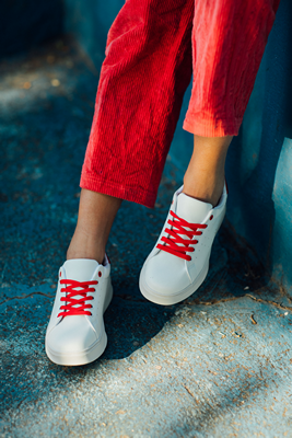 ZAPATILLAS MUJER AGUA DE COCO URBANAS BLANCO AZUFRERA - 2