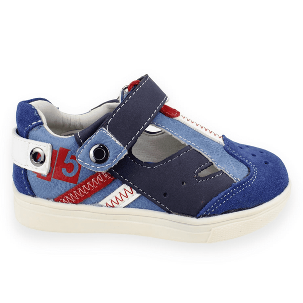 ZAPATILLAS NIÑO NAT GEO CASUALES AZUL KIDS ABIERTA - 1