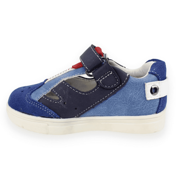 ZAPATILLAS NIÑO NAT GEO CASUALES AZUL KIDS ABIERTA - 3