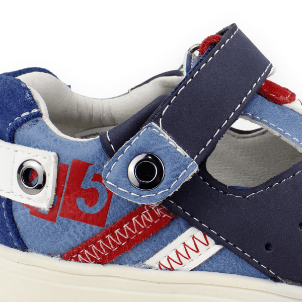 ZAPATILLAS NIÑO NAT GEO CASUALES AZUL KIDS ABIERTA - 4