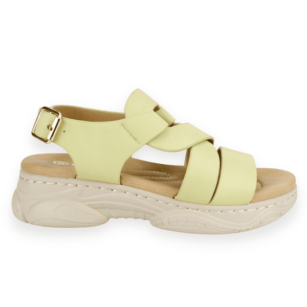 SANDALIA NAT GEO KIDS TRENZA VERDE - 1