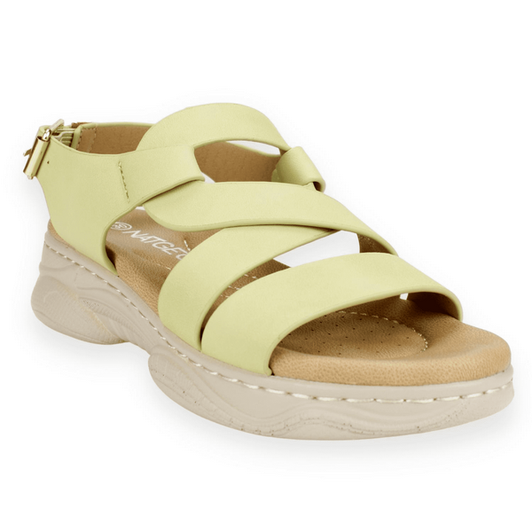 SANDALIA NAT GEO KIDS TRENZA VERDE - 2