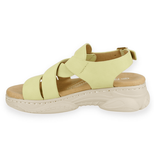 SANDALIA NAT GEO KIDS TRENZA VERDE - 3