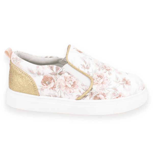 ZAPATILLA NAT GEO KIDS FLORES ROSADA - 1