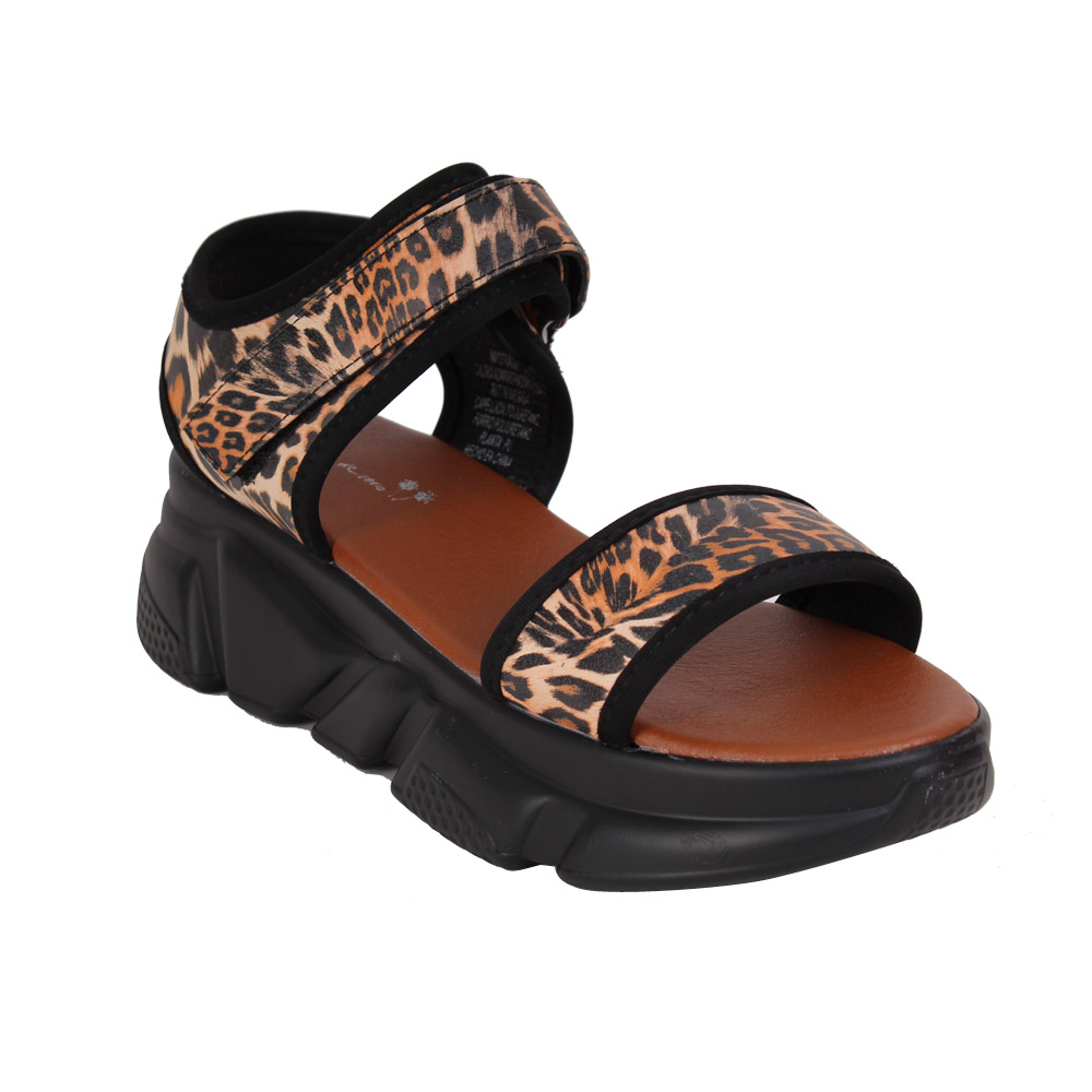 SANDALIAS MUJER AGUA DE COCO PRINT BLACK - 3