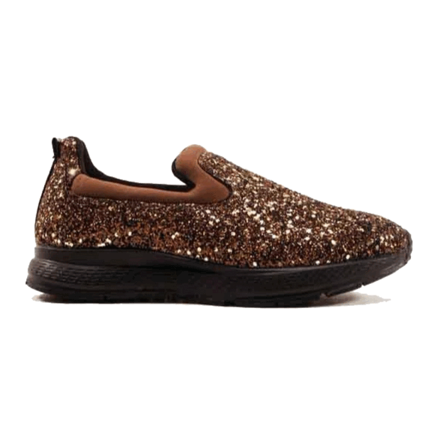 ZAPATILLAS MUJER AGUA DE COCO URBANAS CAFE GLITTER