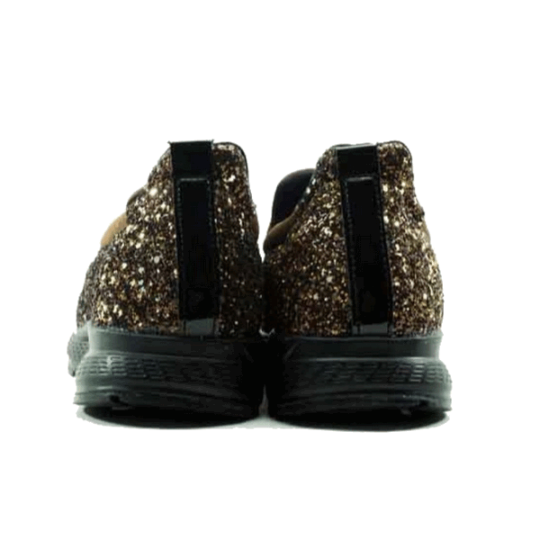 ZAPATILLAS MUJER AGUA DE COCO URBANAS CAFÉ GLITTER - 3