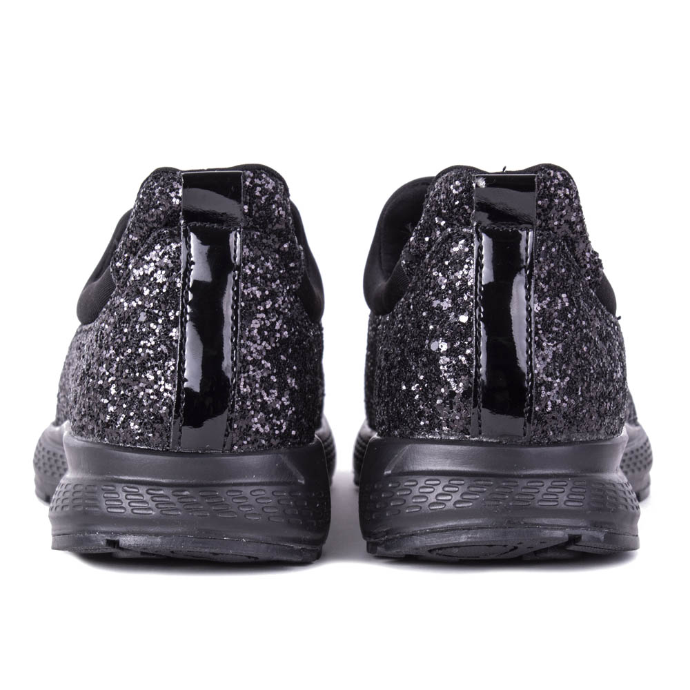 ZAPATILLAS MUJER AGUA DE COCO URBANAS NEGRO GLITTER - 3