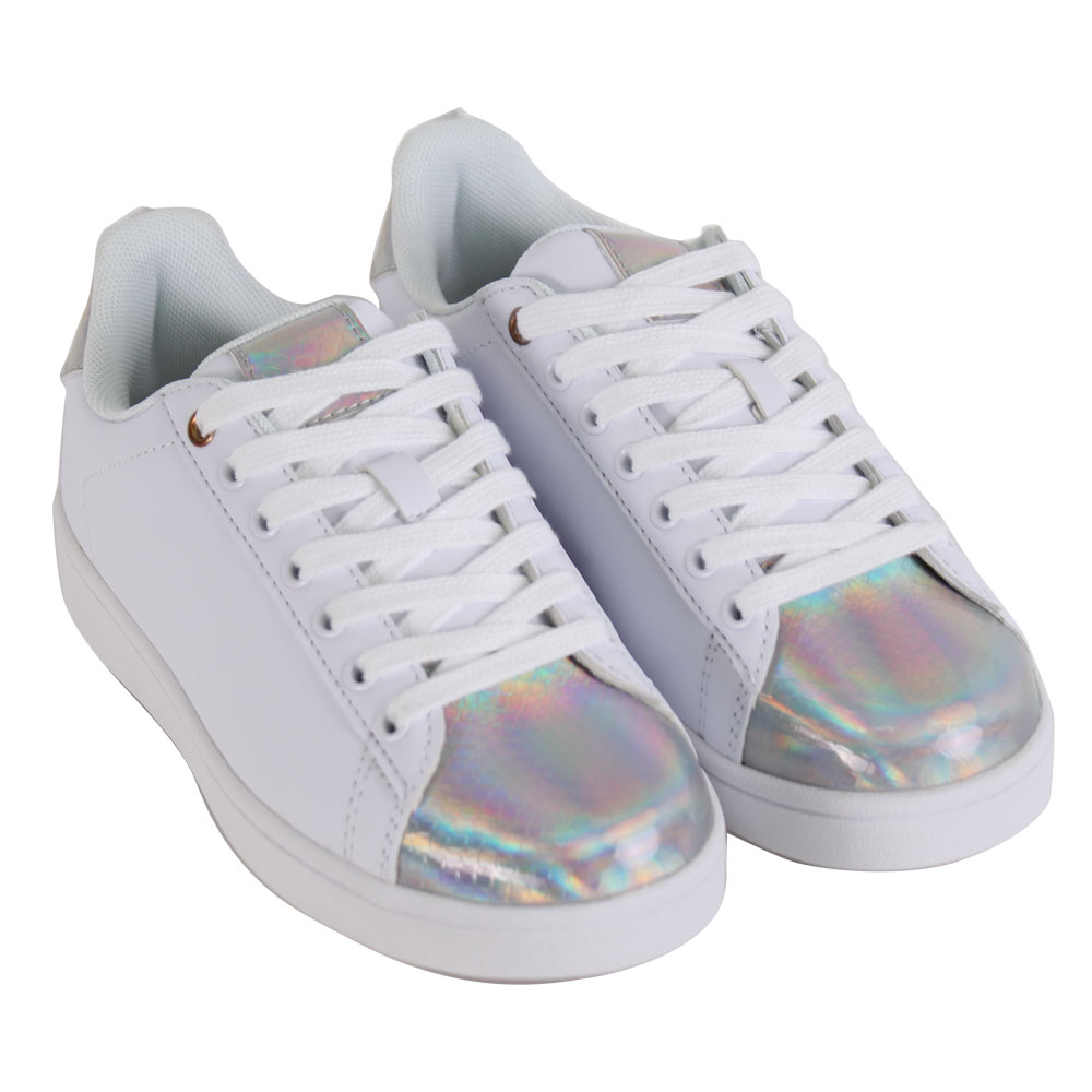 ZAPATILLAS MUJER AGUA DE COCO URBANAS BLANCO SILVER - 4