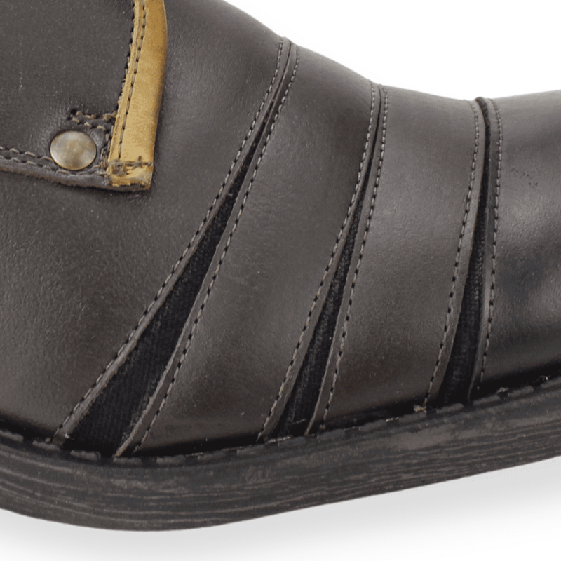 ZAPATO POLO CLUB CASUAL CUERO CAFE - 4