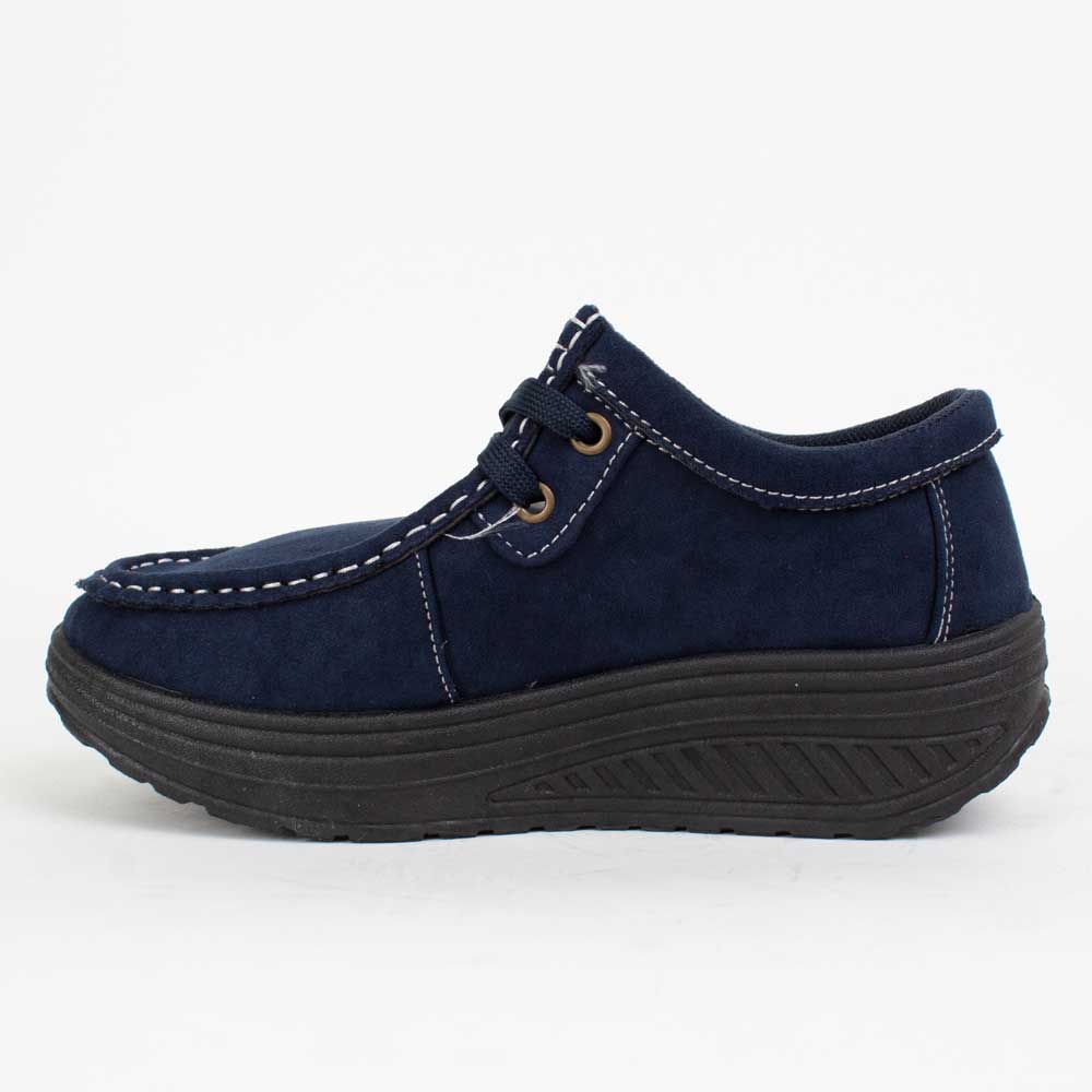 ZAPATO NEW WALK LLEUQUE AZUL MARINO - 3