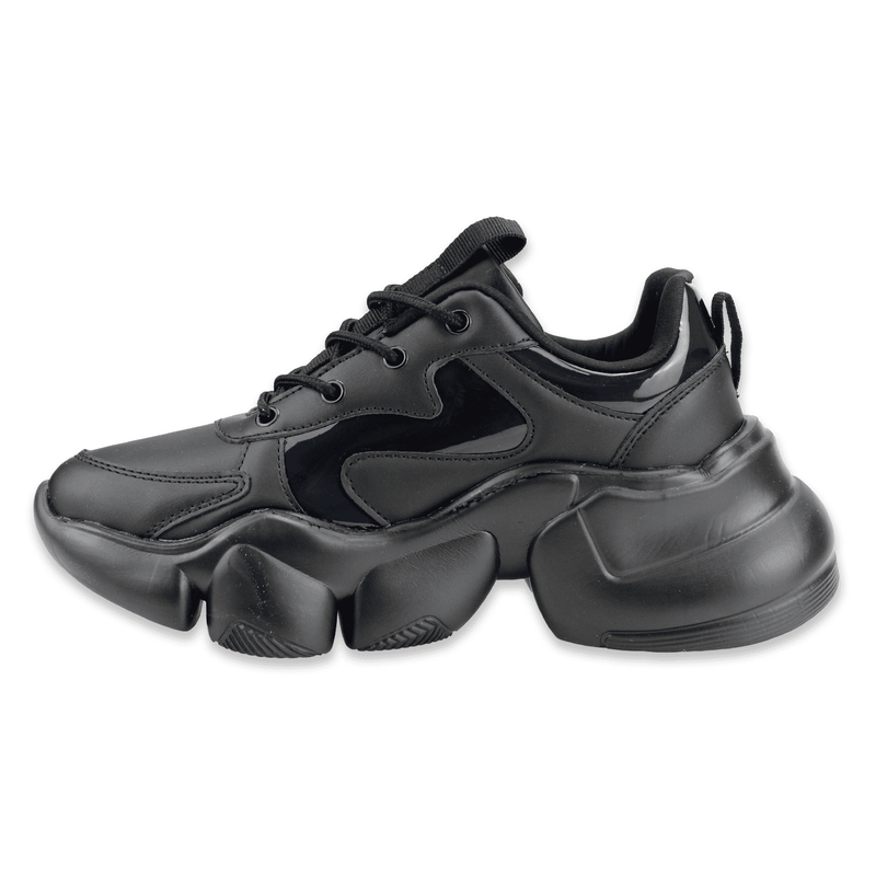 ZAPATILLA NEW WALK CHUNKY NEGRA - 3