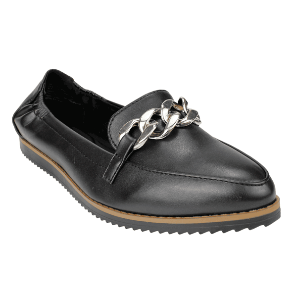 MOCASINES MUJER AGUA DE COCO NANDA NEGRO - 2