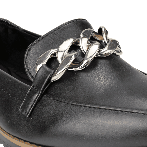 MOCASINES MUJER AGUA DE COCO NANDA NEGRO - 4