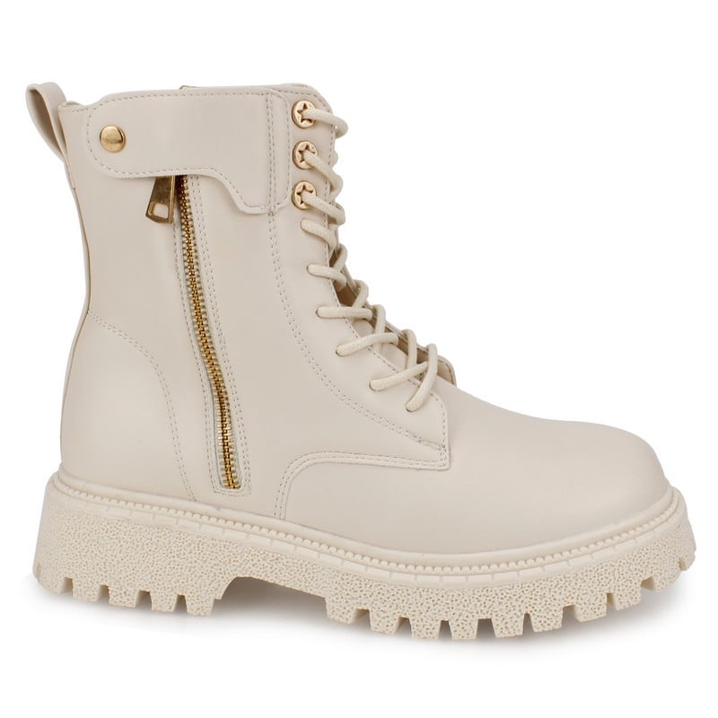 BOTÍN NEW WALK COMBAT BEIGE - 1