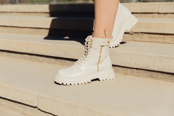 BOTÍN NEW WALK COMBAT BEIGE - 2