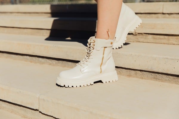 BOTÍN NEW WALK COMBAT BEIGE - 2
