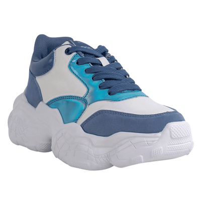ZAPATILLAS MUJER NEW WALK URBANAS CELESTE CHUNKY - 2