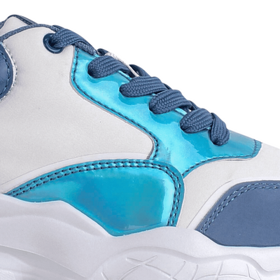 ZAPATILLAS MUJER NEW WALK URBANAS CELESTE CHUNKY - 4