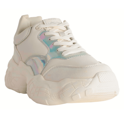 ZAPATILLAS MUJER NEW WALK URBANAS BEIGE CHUNKY - 2