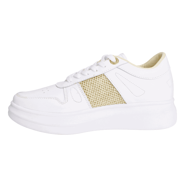 ZAPATILLA KANNA & CO SHINE PLATAFORMA DORADA - 3