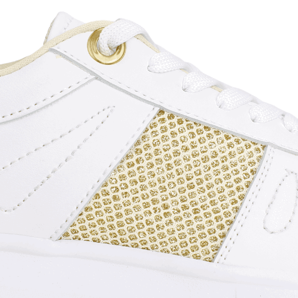 ZAPATILLA KANNA & CO SHINE PLATAFORMA DORADA - 4