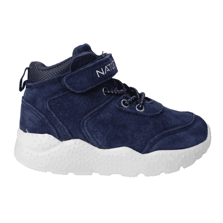 BOTÍN AZUL NAT GEO KIDS GAMUZA MARINO CASUAL - 1
