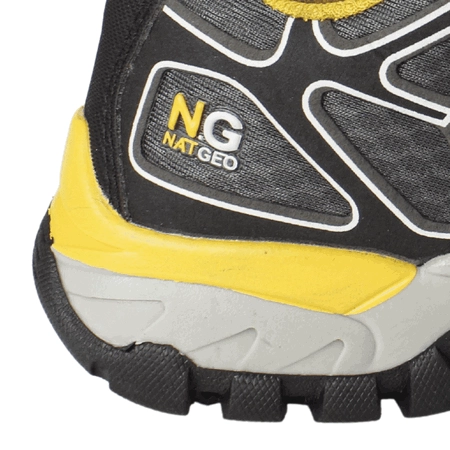 ZAPATILLAS NIÑO NAT GEO OUTDOOR GRIS KIDS TREKKING - 4