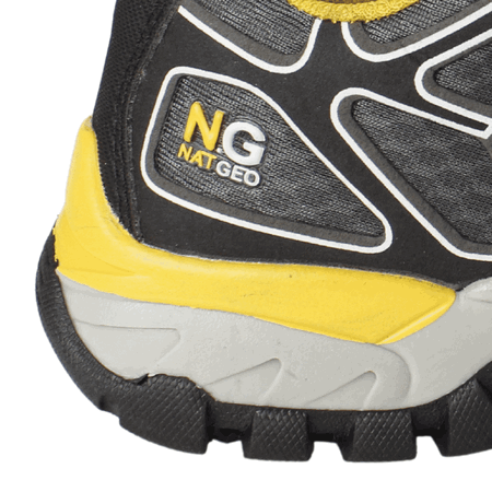 ZAPATILLAS NIÑO NAT GEO OUTDOOR GRIS KIDS TREKKING - 4