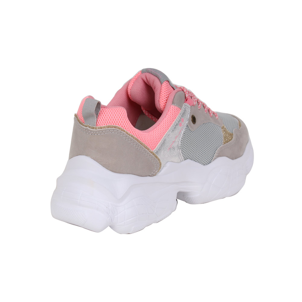 ZAPATILLAS MUJER AGUA DE COCO URBANAS GRIS PINK SHINE - 4