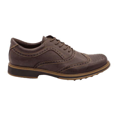 ZAPATO NAT GEO OXFORD CUERO CAFE - 1