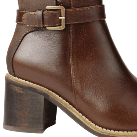 BOTA EXS EMA CUERO CAFE - 4