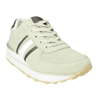 ZAPATILLAS MUJER NEW WALK URBANAS VERDE SILVER - 3