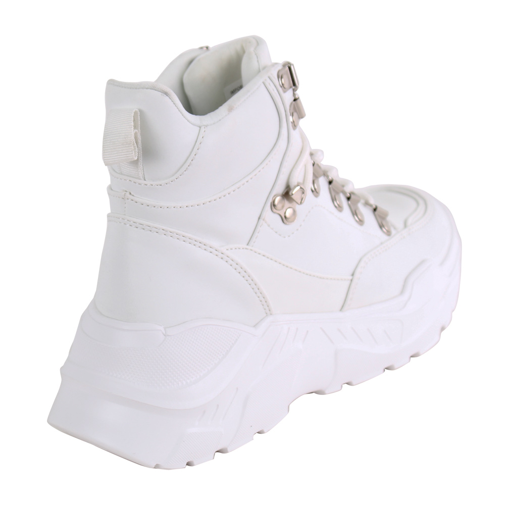 ZAPATILLA NEW WALK CHUNKY BLANCA - 3