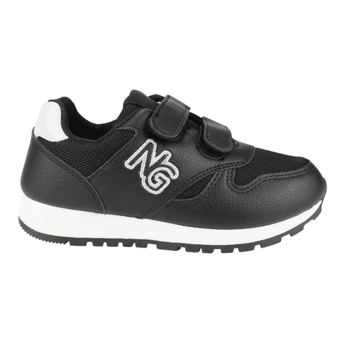 ZAPATILLAS NIÑO NAT GEO URBANAS NEGRO KIDS DOBLE VELCRO - 1