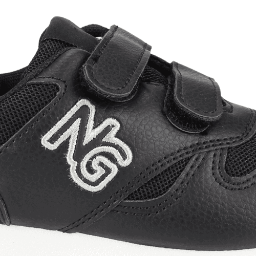 ZAPATILLAS NIÑO NAT GEO URBANAS NEGRO KIDS DOBLE VELCRO - 4