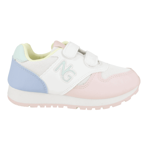 ZAPATILLAS NIÑA NAT GEO URBANAS BLANCO KIDS DOBLE VELCRO - 1