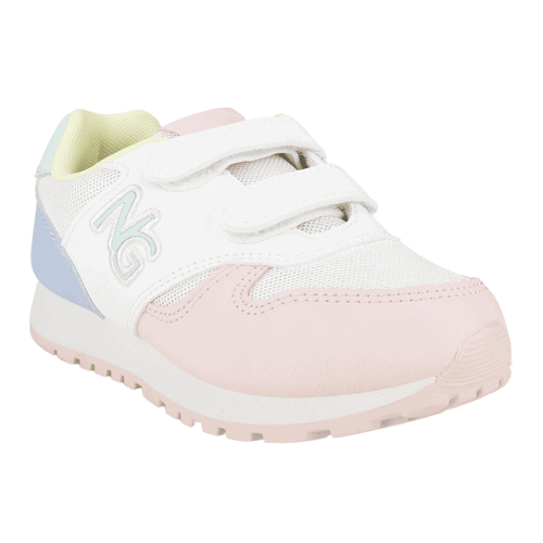 ZAPATILLAS NIÑA NAT GEO URBANAS BLANCO KIDS DOBLE VELCRO - 2