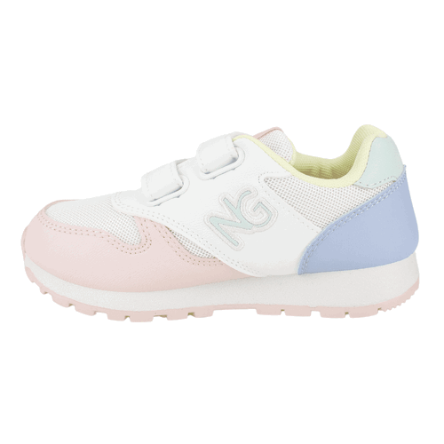 ZAPATILLAS NIÑA NAT GEO URBANAS BLANCO KIDS DOBLE VELCRO - 3