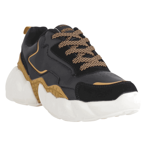 ZAPATILLAS MUJER NEW WALK URBANAS NEGRO MAIDA - 2