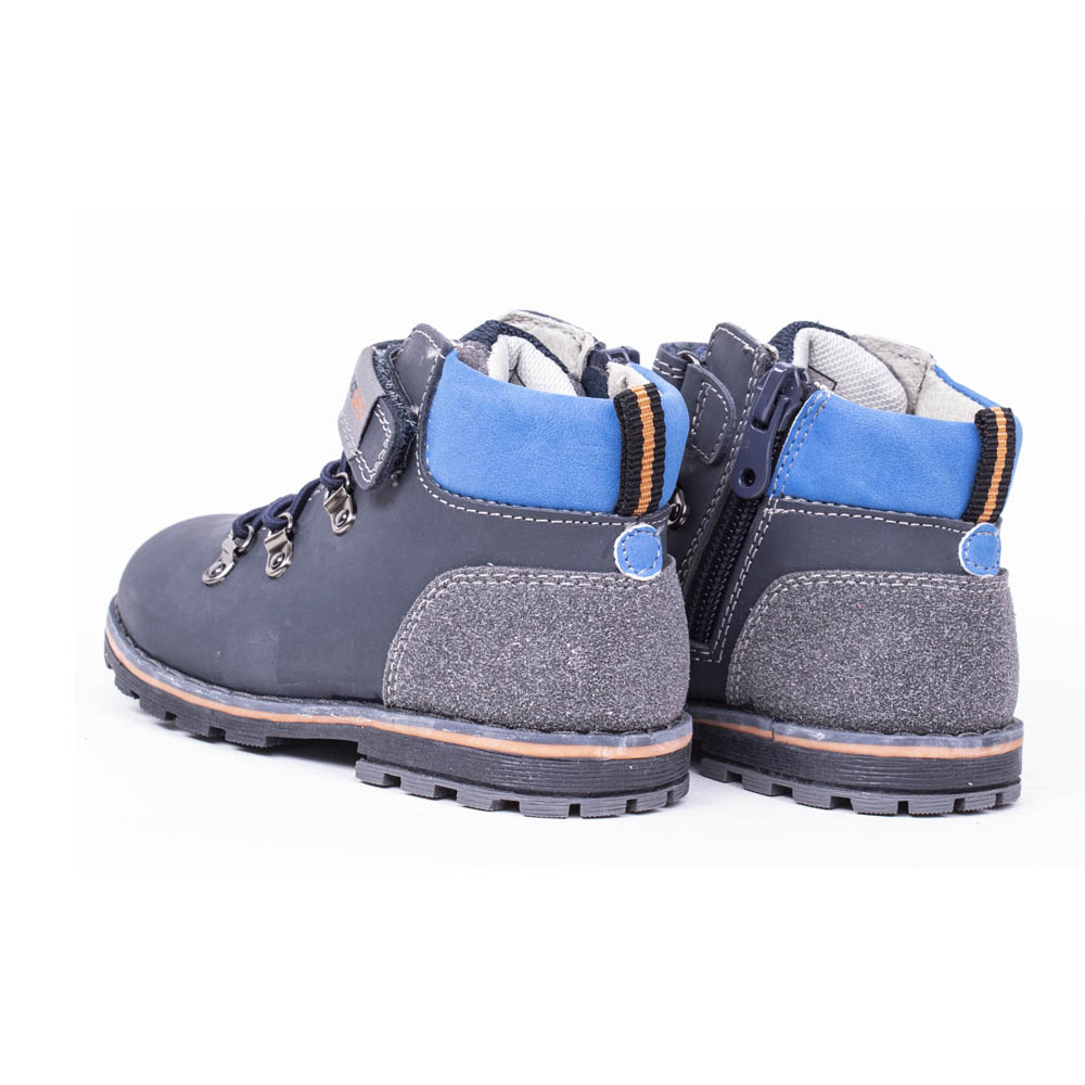 BOTÍN CUERO AZUL NAT GEO KIDS NAVY CASUAL - 5