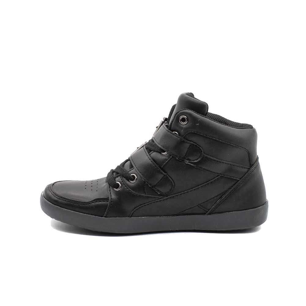 BOTÍN NEGRO NEW WALK HEBILLAS CASUAL - 2