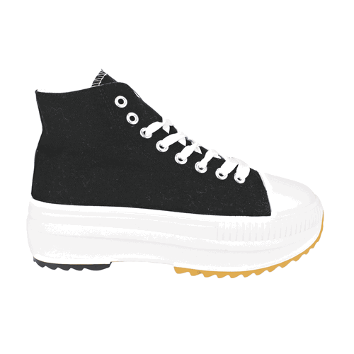 ZAPATILLAS MUJER NEW WALK URBANAS NEGRO HOLLYWOOD - 1