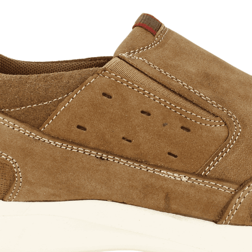 ZAPATO NAT GEO CUERO SLIP ON CAFE - 4