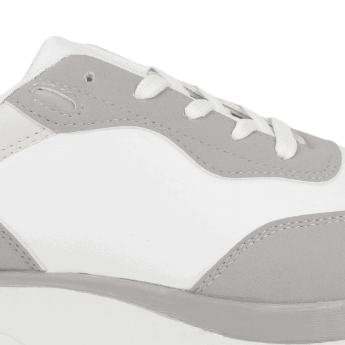 ZAPATILLAS MUJER NEW WALK URBANAS GRIS PAPUDO - 4