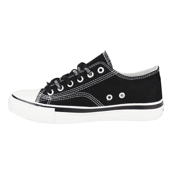 ZAPATILLAS MUJER NEW WALK URBANAS NEGRO LONA MALDEN BITONO - 3