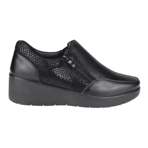 ZAPATO NEW WALK DUBLIN CONFORT NEGRO - 1