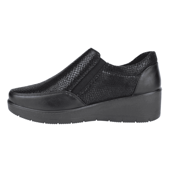ZAPATO NEW WALK DUBLIN CONFORT NEGRO - 3